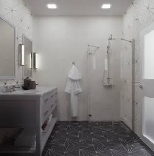 Душевой уголок Triton Сигма Щ0000056790 100x100 см профиль хром стекло прозрачное